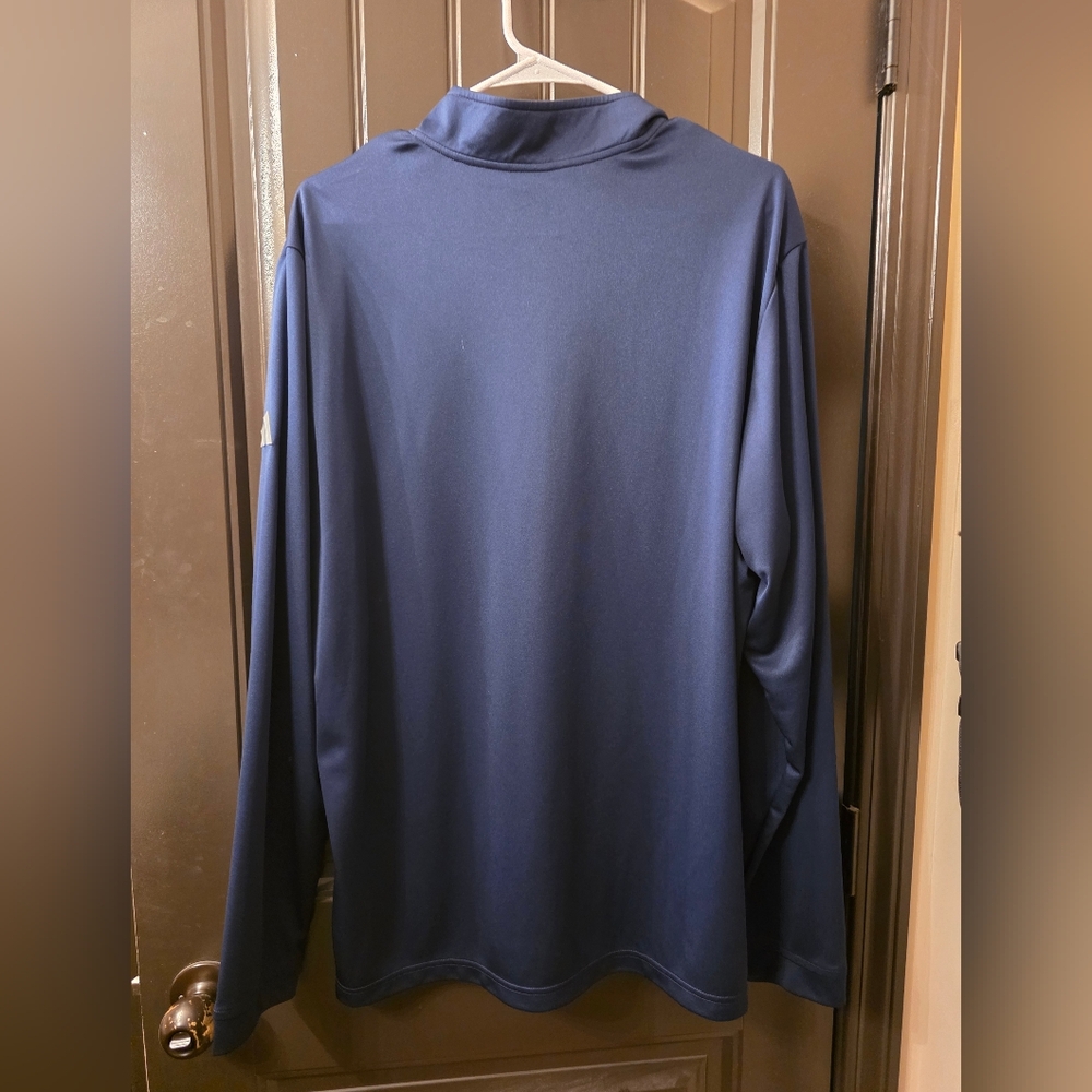 Adidas Dark Blue Performance Pullover - image 6